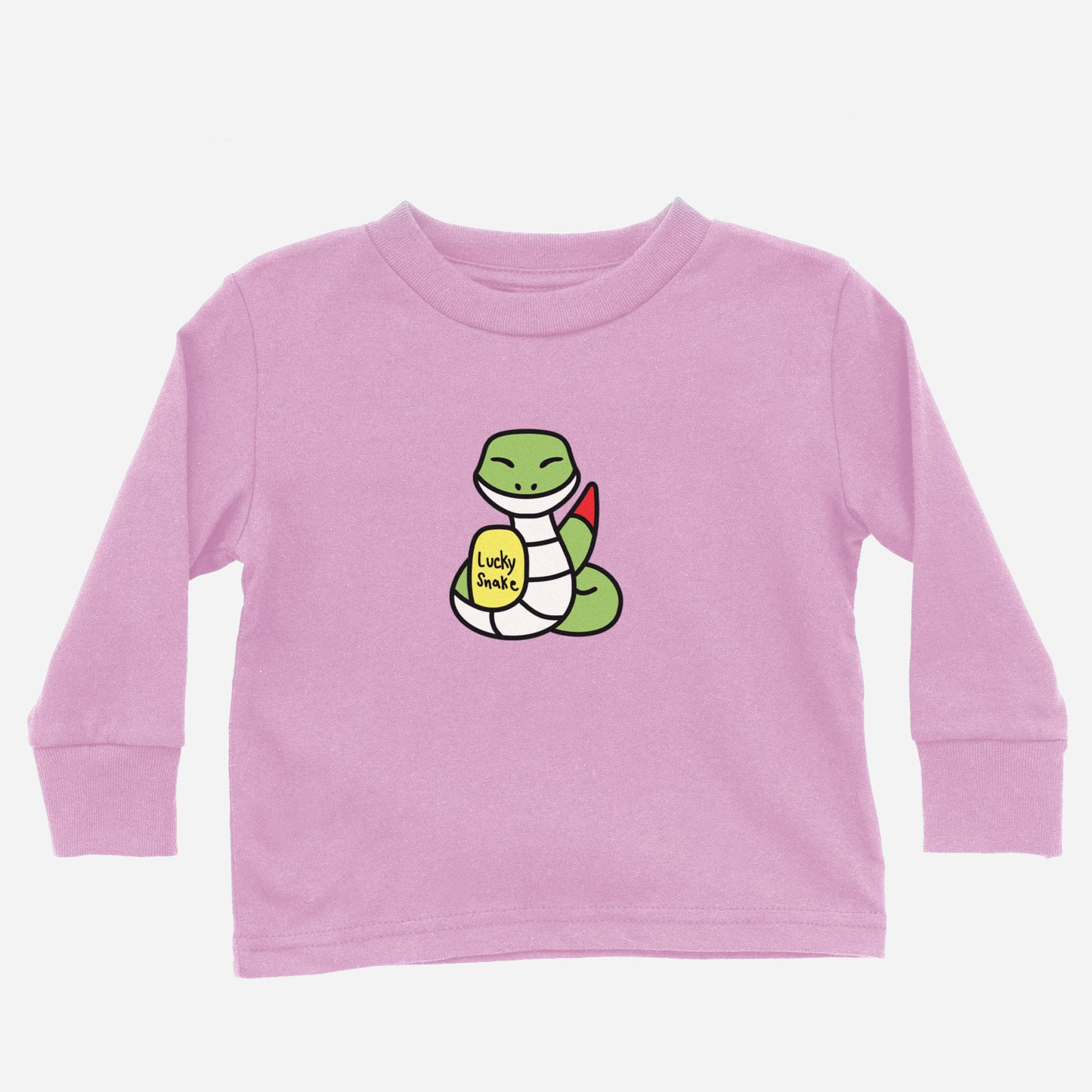 Big Lucky Snake Long Sleeve Shirt (Toddler) Asian Baby Clothing