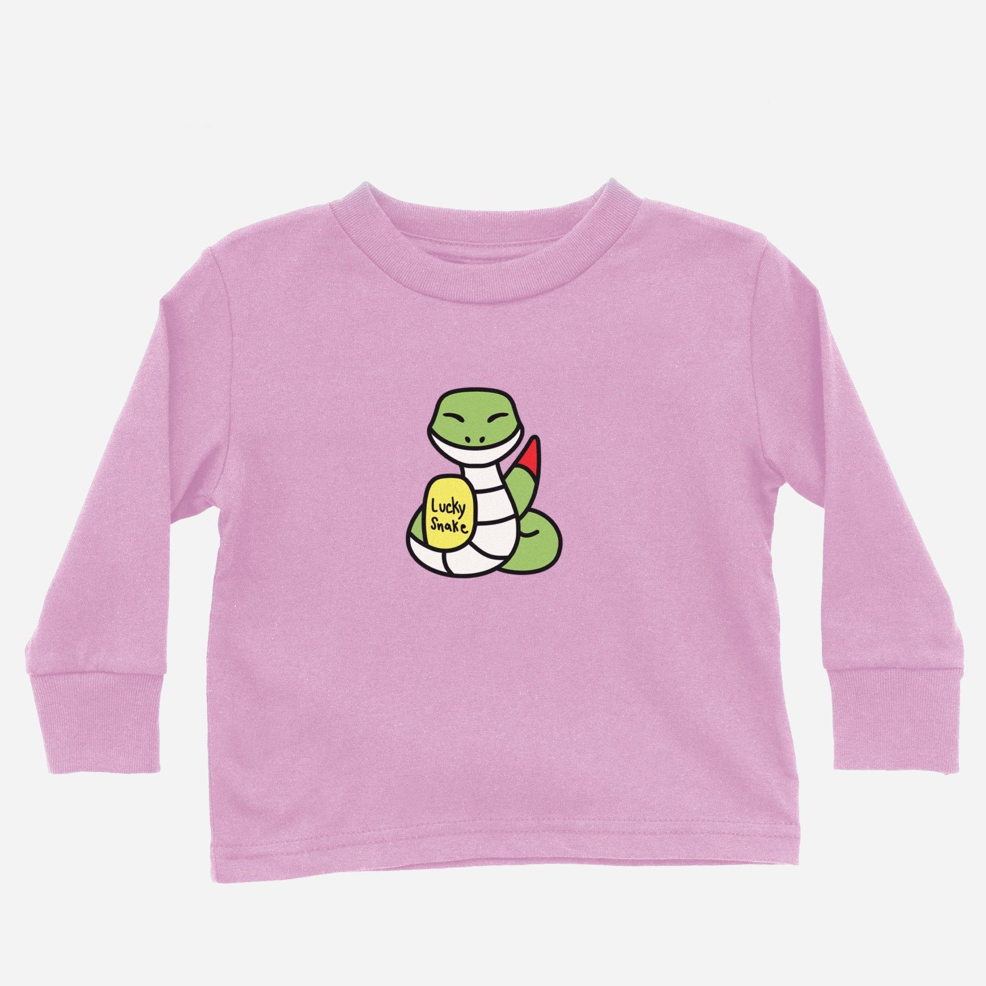 Big Lucky Snake Long Sleeve Shirt (Toddler) Asian Baby Clothing