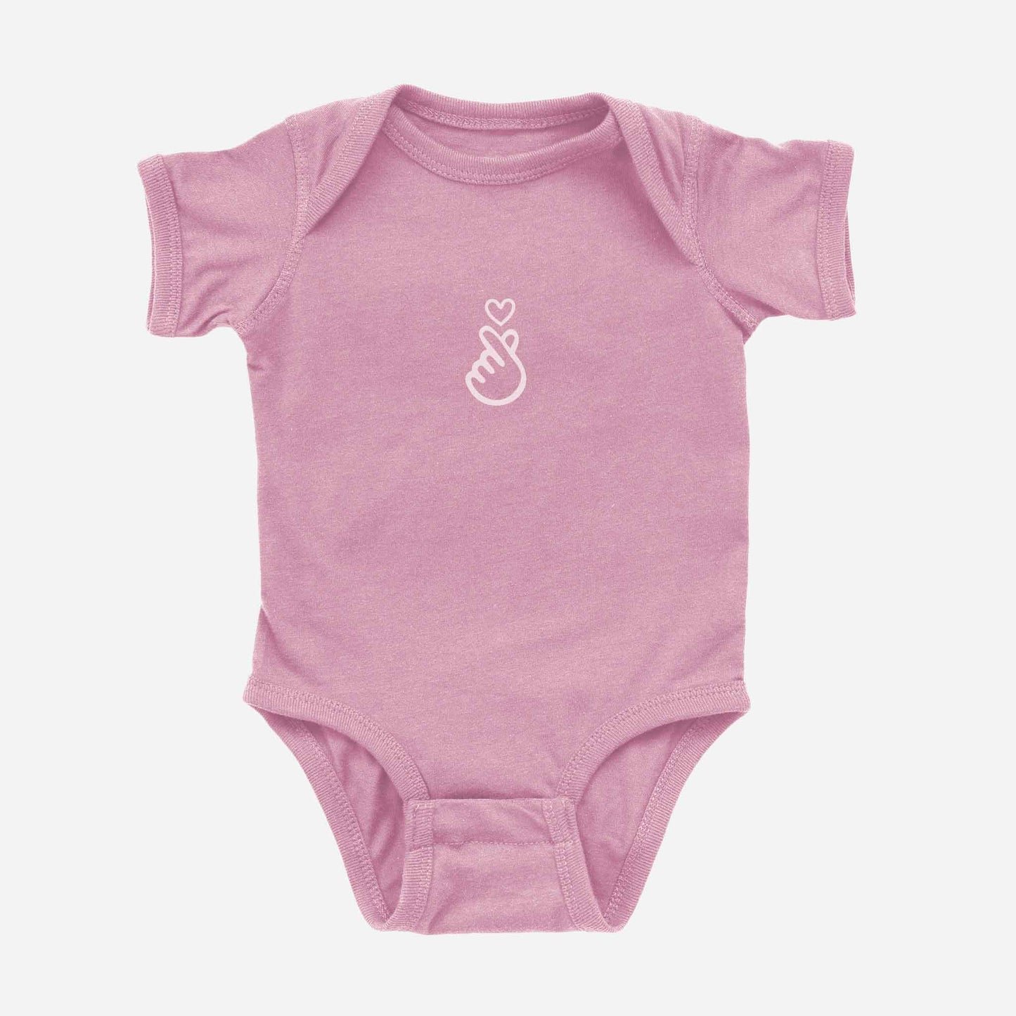 Love Onesie pink - Asian Baby Clothing
