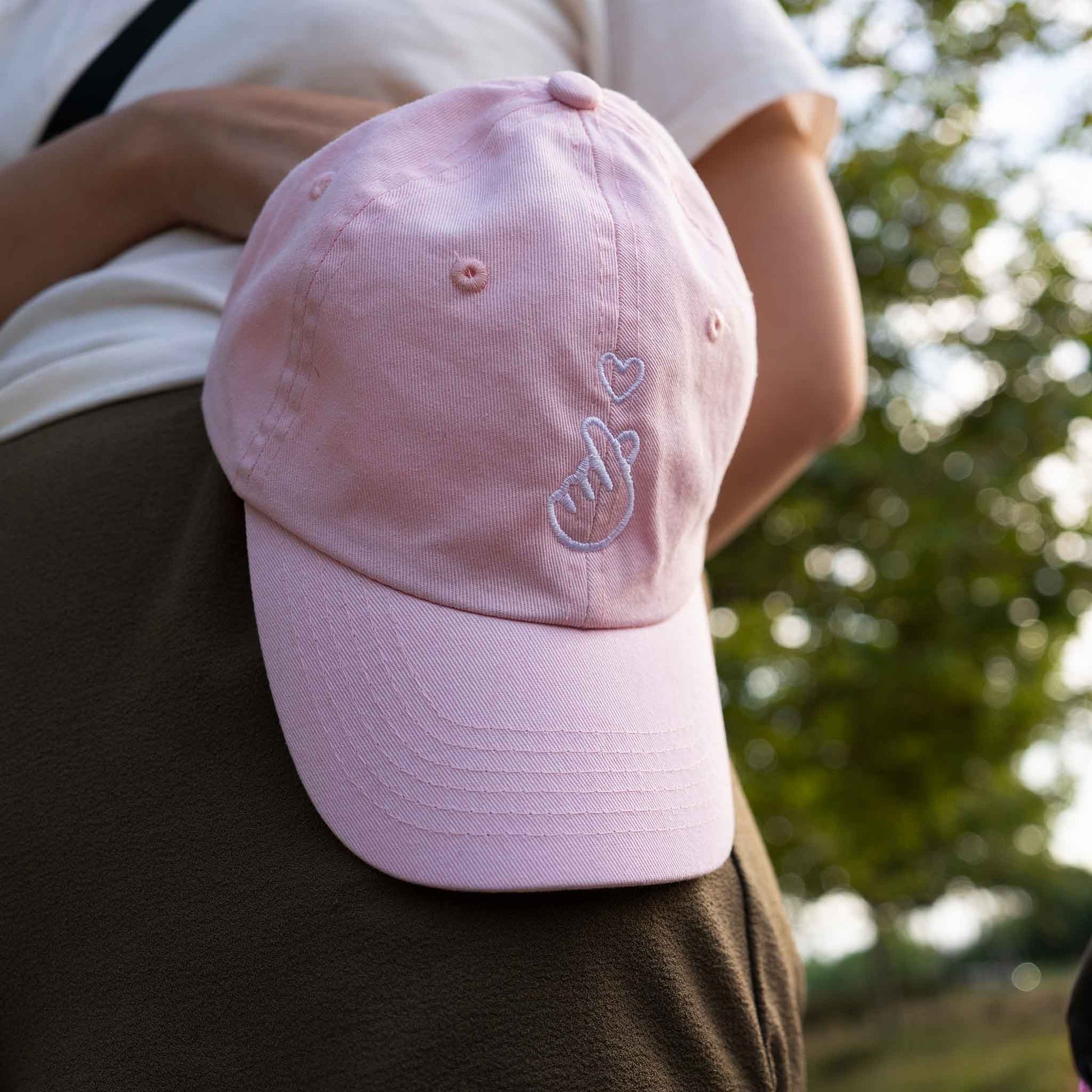 Love Youth Dad Hat Pink Lifestyle - Asian Baby Clothing