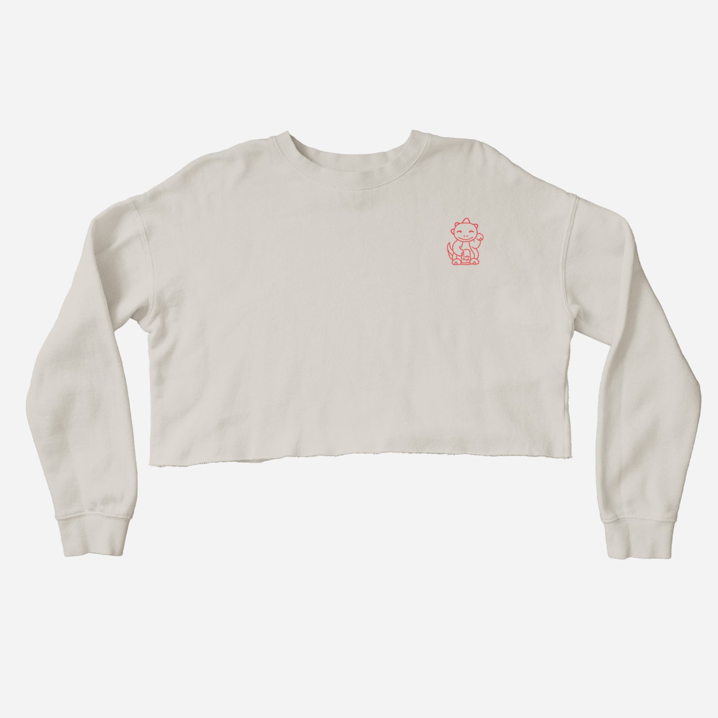 Lucky Dragon Cropped Sweater (Adult)