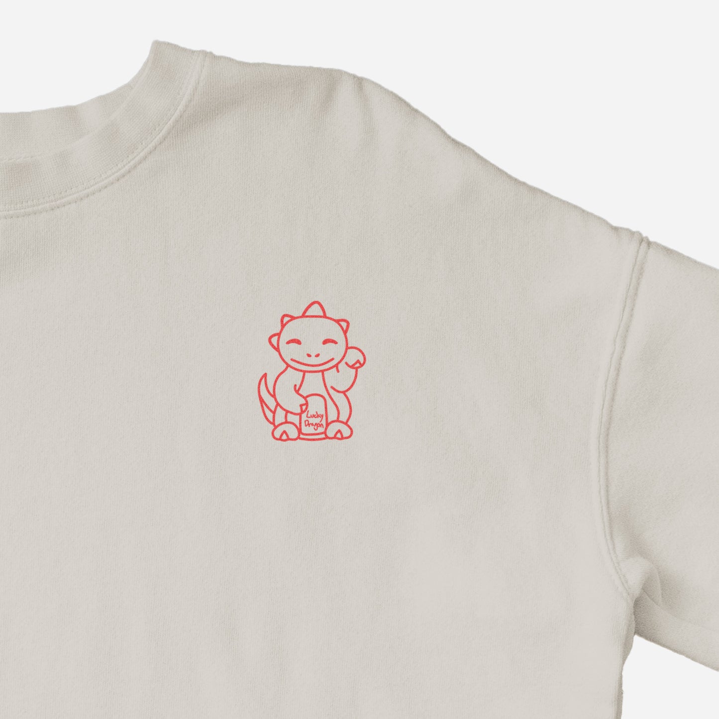 Lucky Dragon Cropped Sweater (Adult)