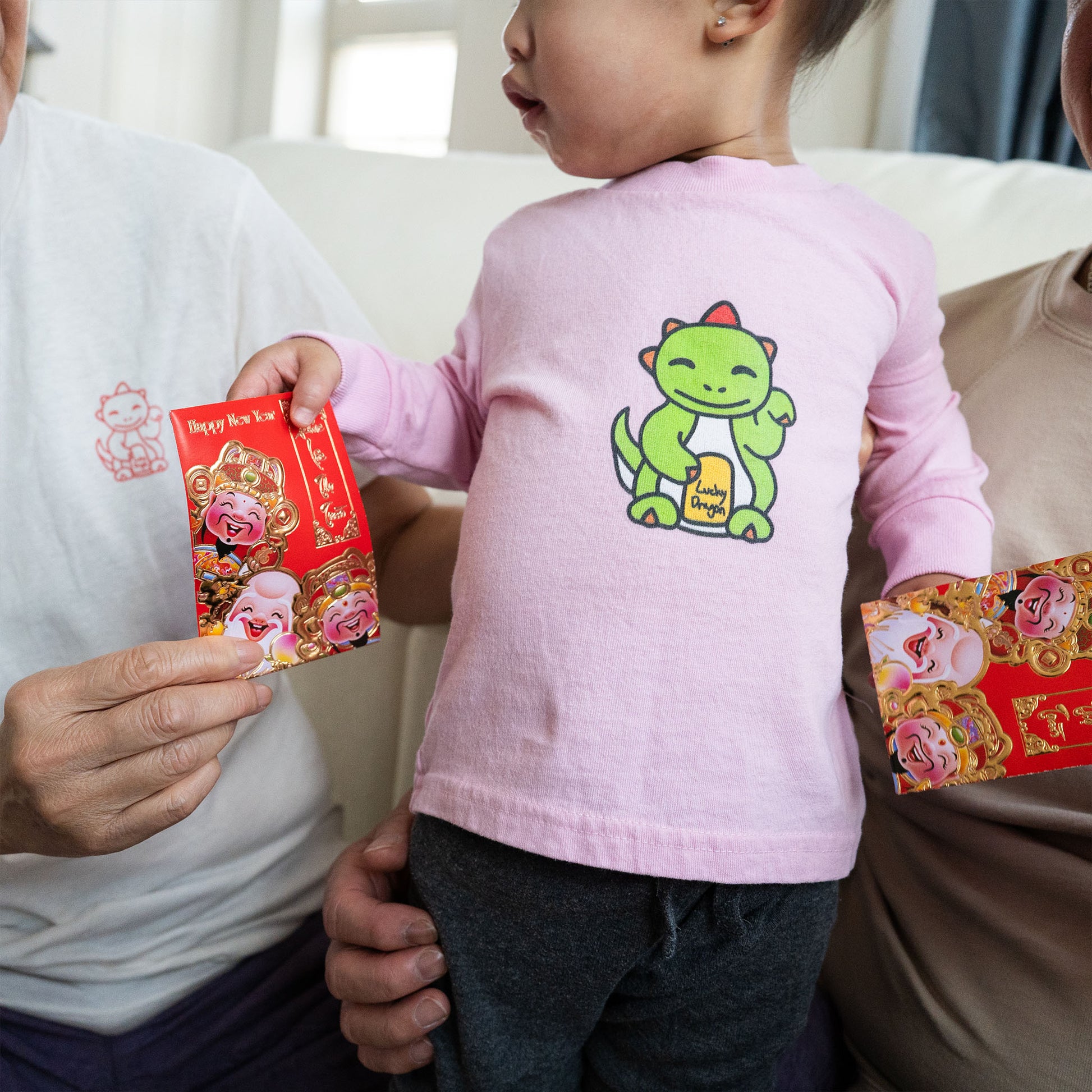 lucky dragon toddler long sleeve shirt