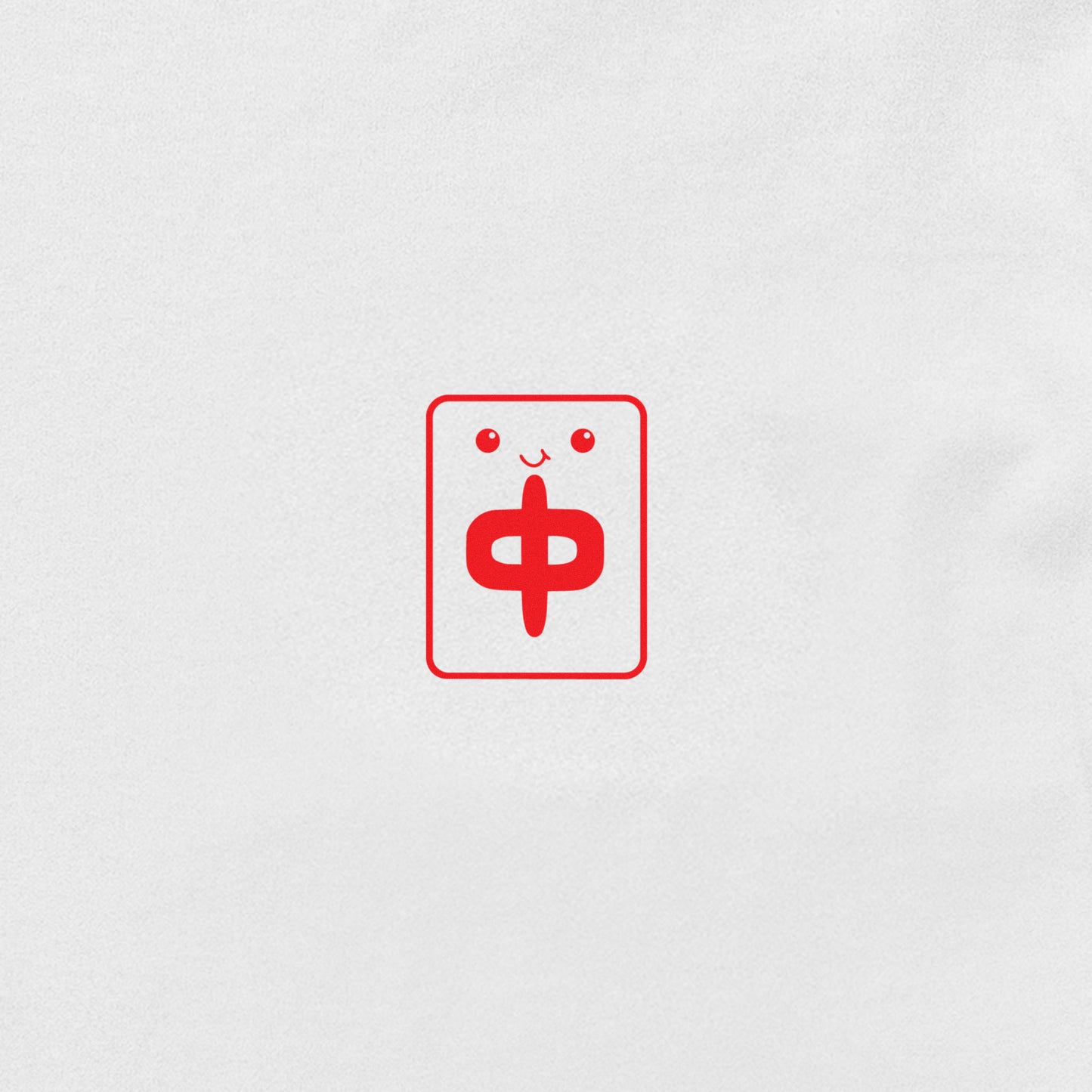 Red Dragon Mahjong Relaxed Shirt (Adult)