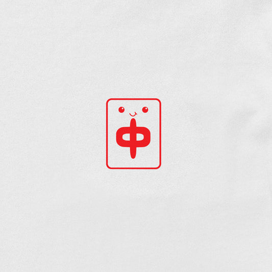 Red Dragon Mahjong Relaxed Shirt (Adult)