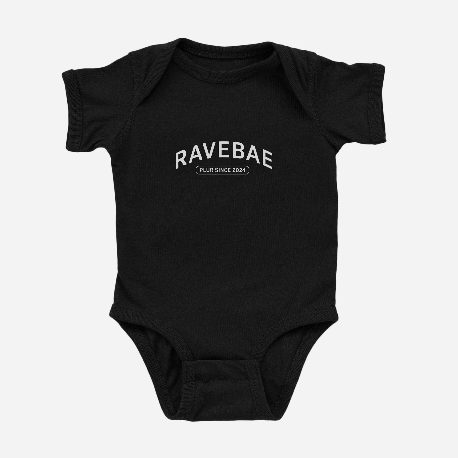 RAVEBAE PLUR Since 2024 Onesie Black