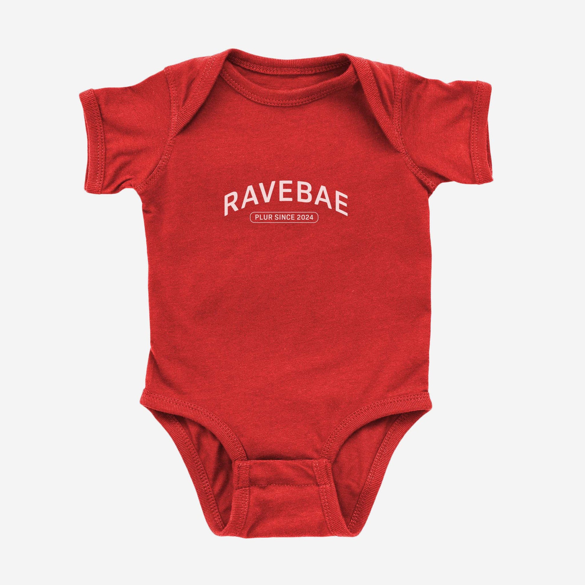 RAVEBAE PLUR Since 2024 Onesie Red