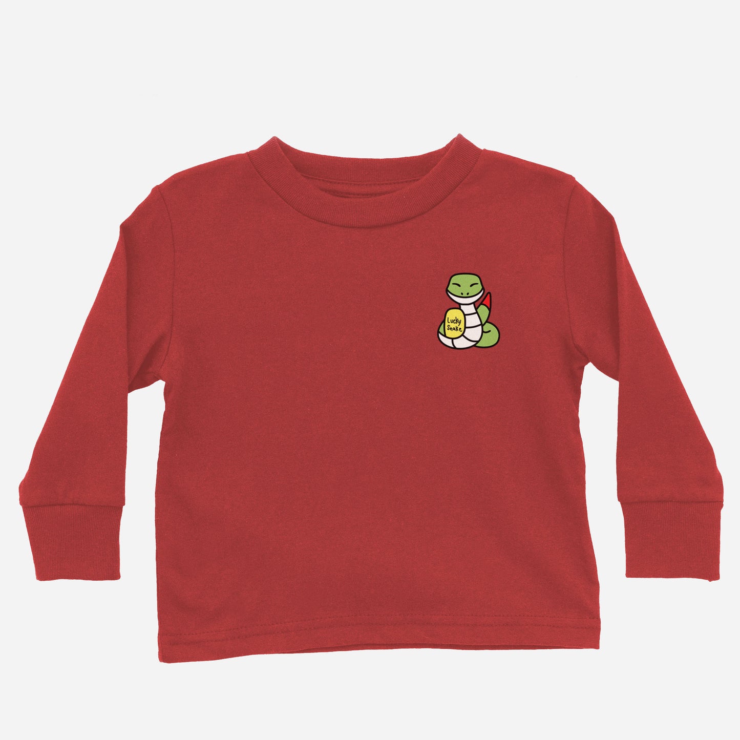 Lucky Snake Long Sleeve Shirt (Toddler) Asian Baby Clothing Happy Lunar New year