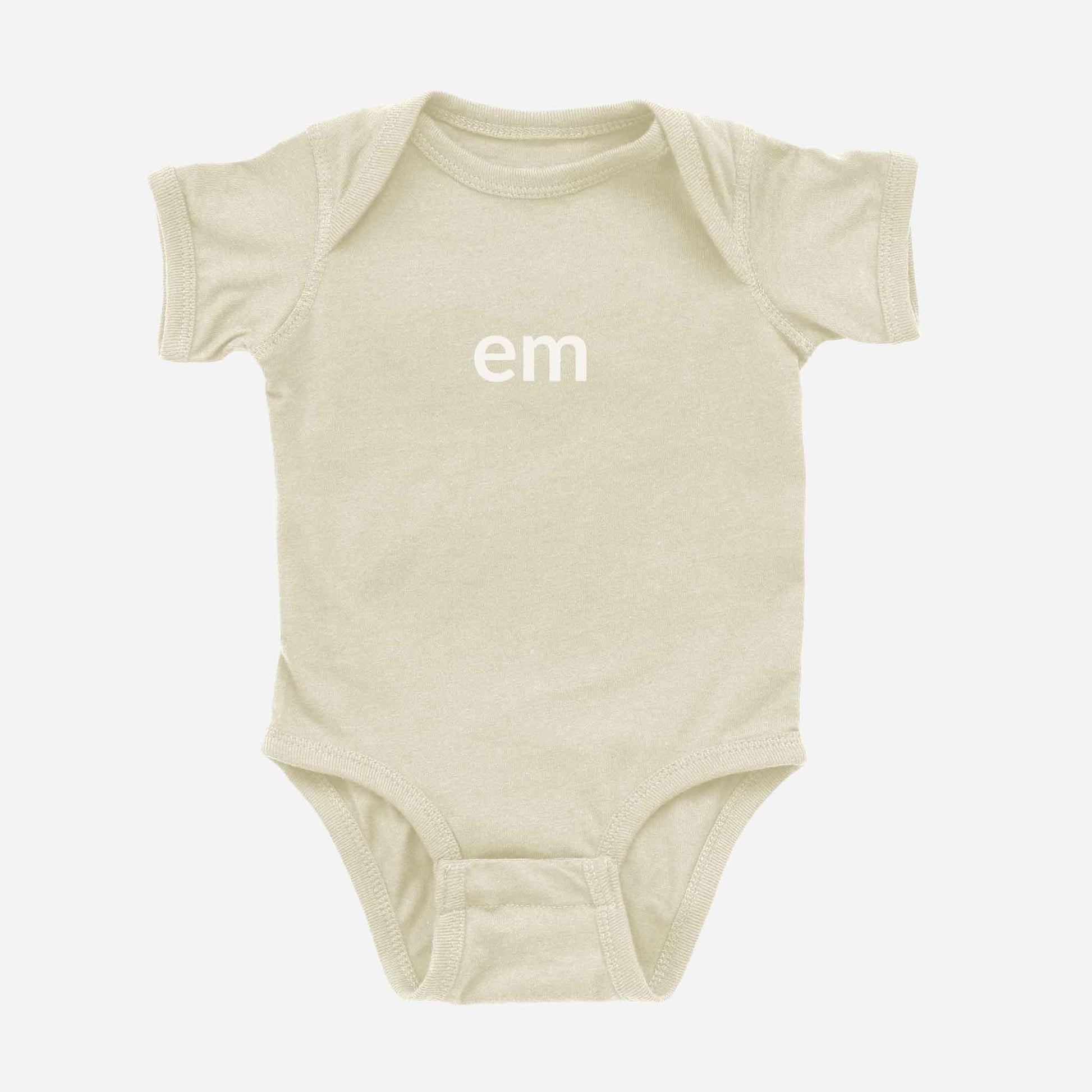 em Onesie natural - Asian Baby Clothing Vietnamese