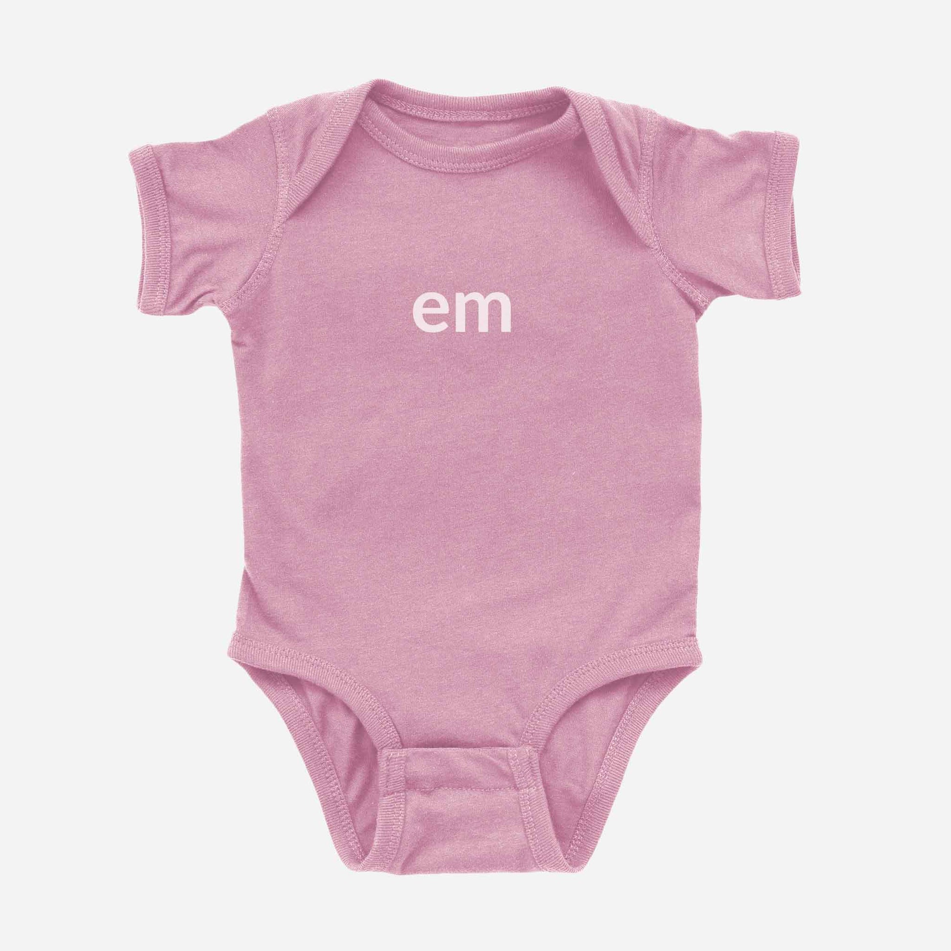 em Onesie pink - Asian Baby Clothing Vietnamese