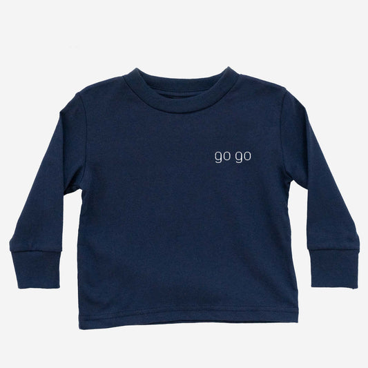 go go older brother Chinese Cantonese Toddler long sleeve shirt Asian Baby Clothing