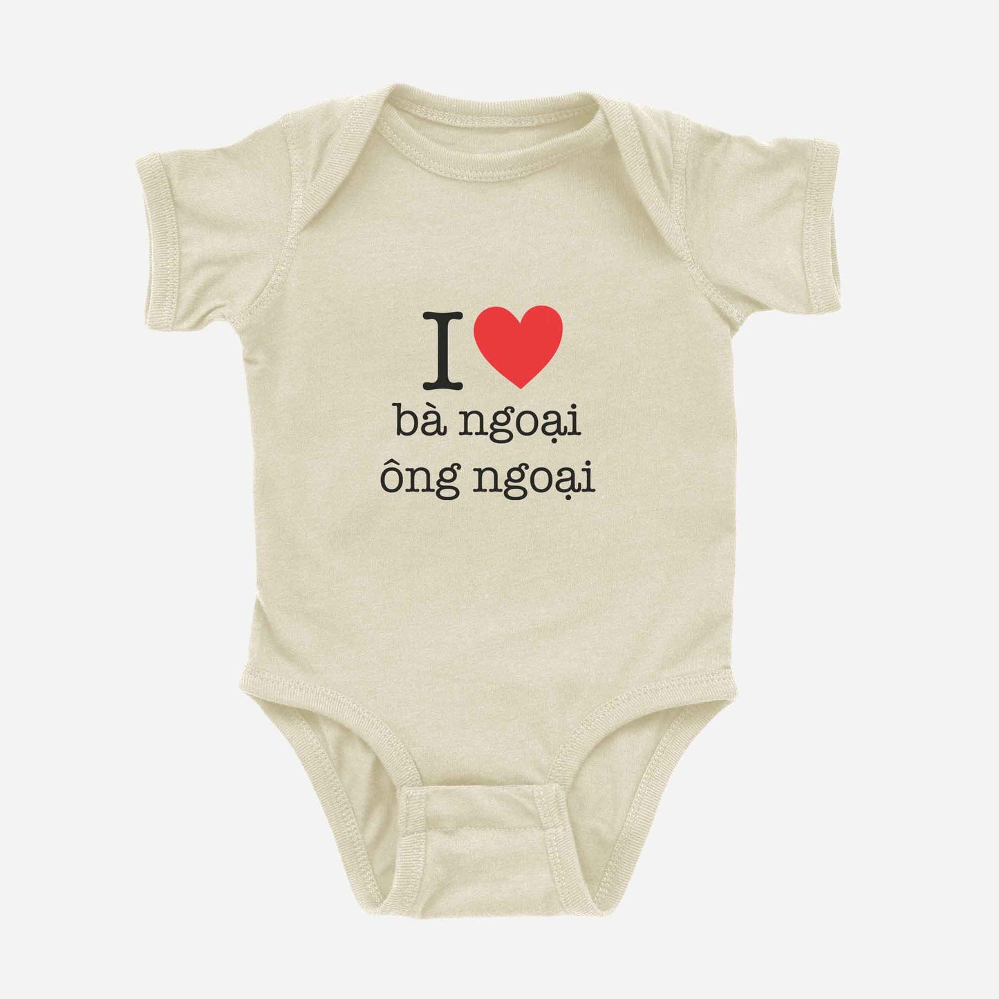 I ♥ ÔNG NGOẠI & BÀ NGOẠI Grandma & Grandpa Vietnamese Maternal