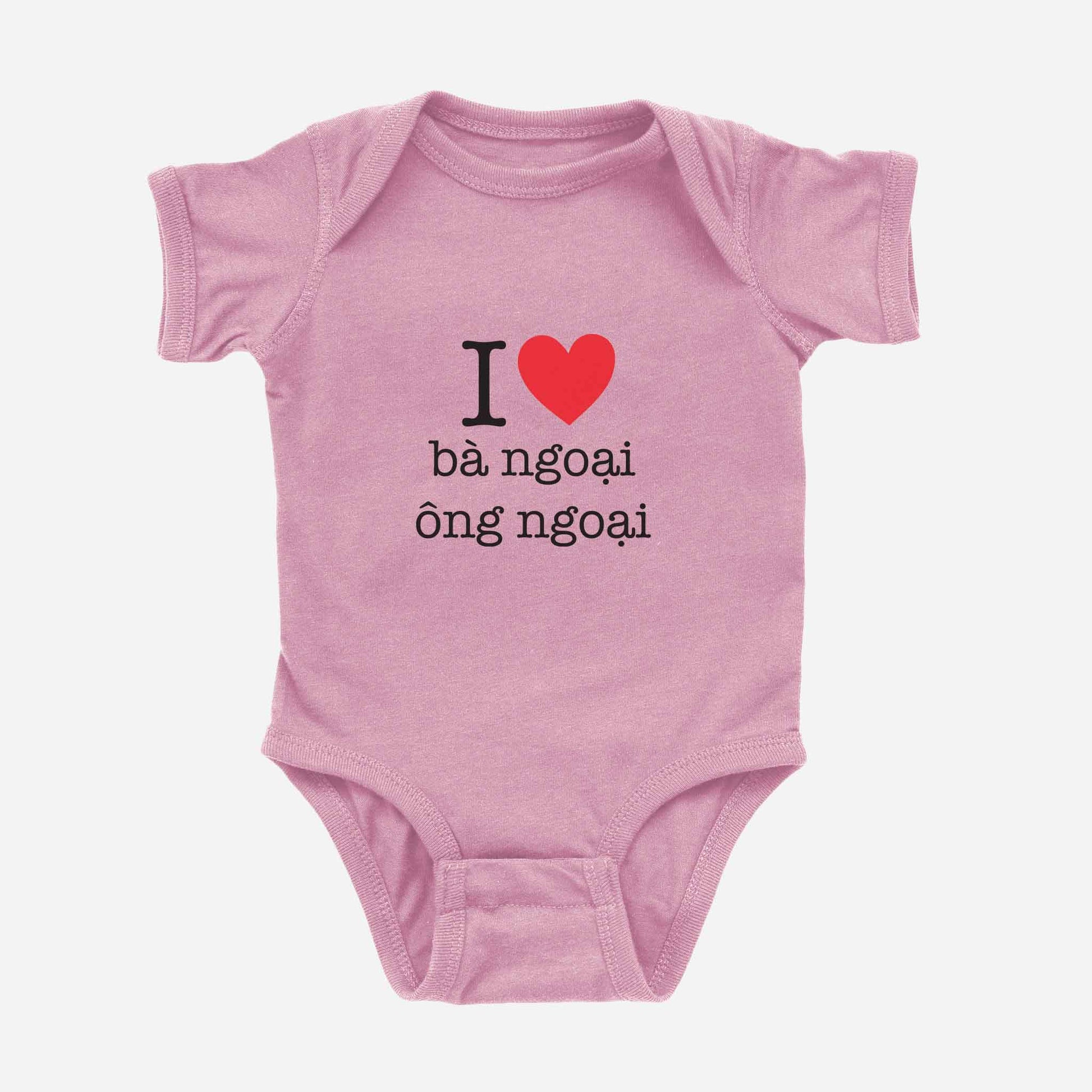 I ♥ ÔNG NGOẠI & BÀ NGOẠI Grandma & Grandpa Vietnamese Maternal