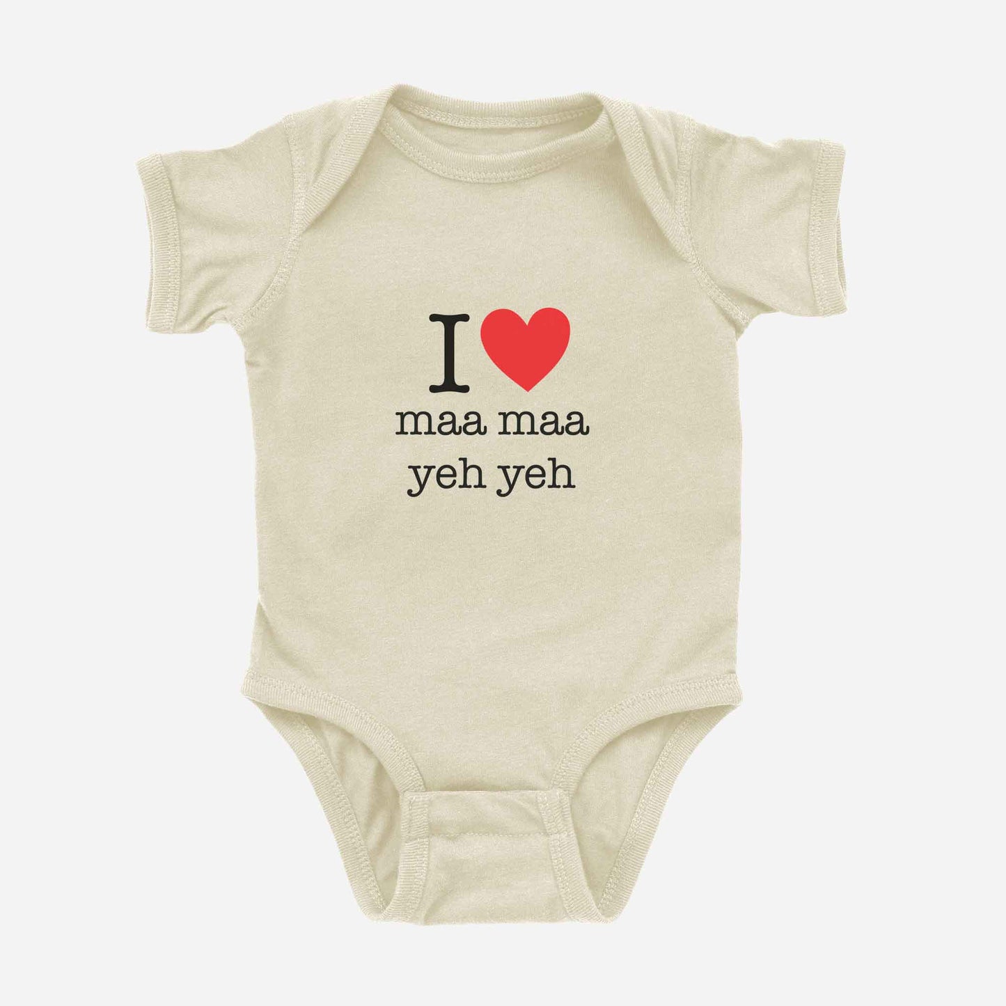 I ♥ maa maa yeh yeh Grandma & Grandpa Cantonese Paternal