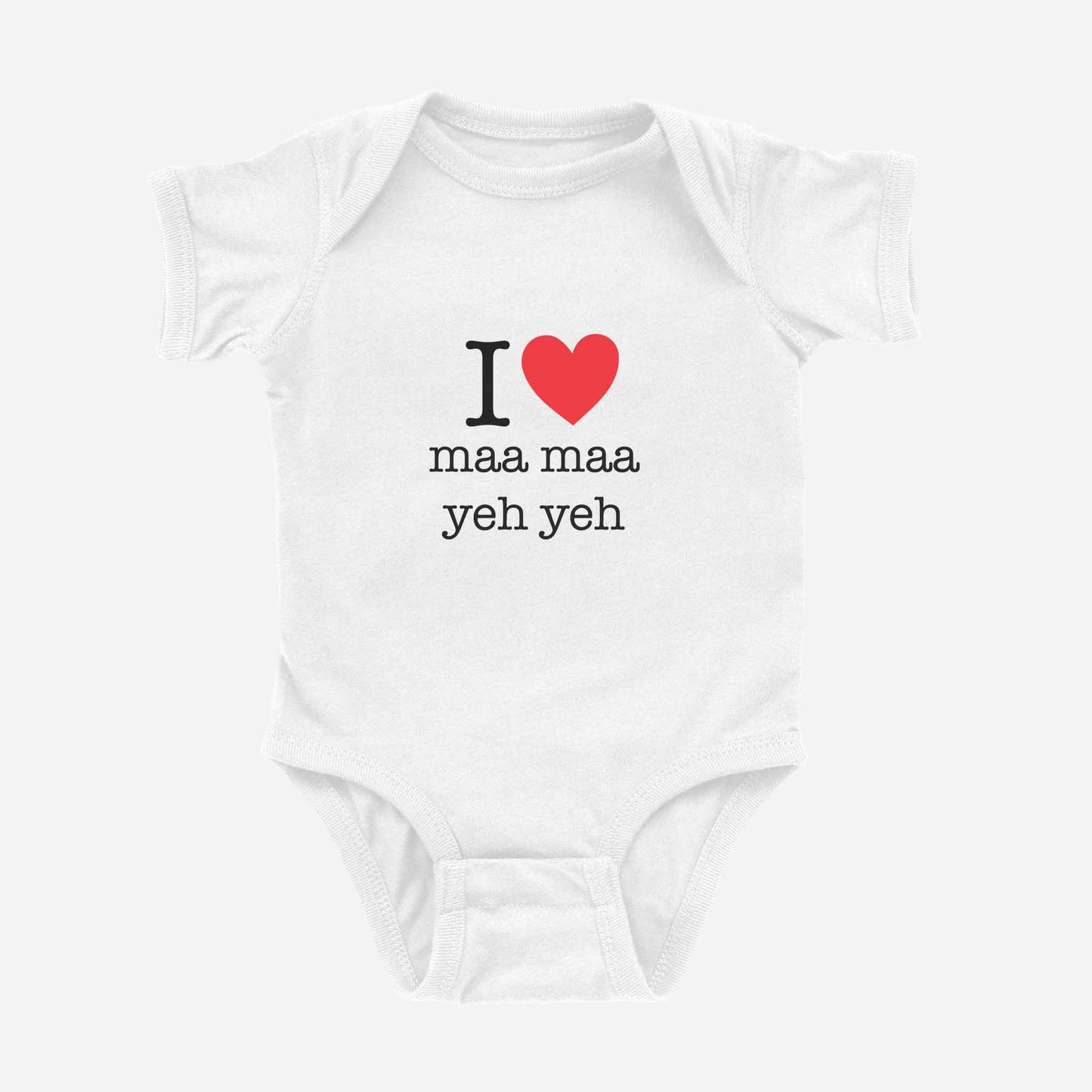 I ♥ maa maa yeh yeh Grandma & Grandpa Cantonese Paternal