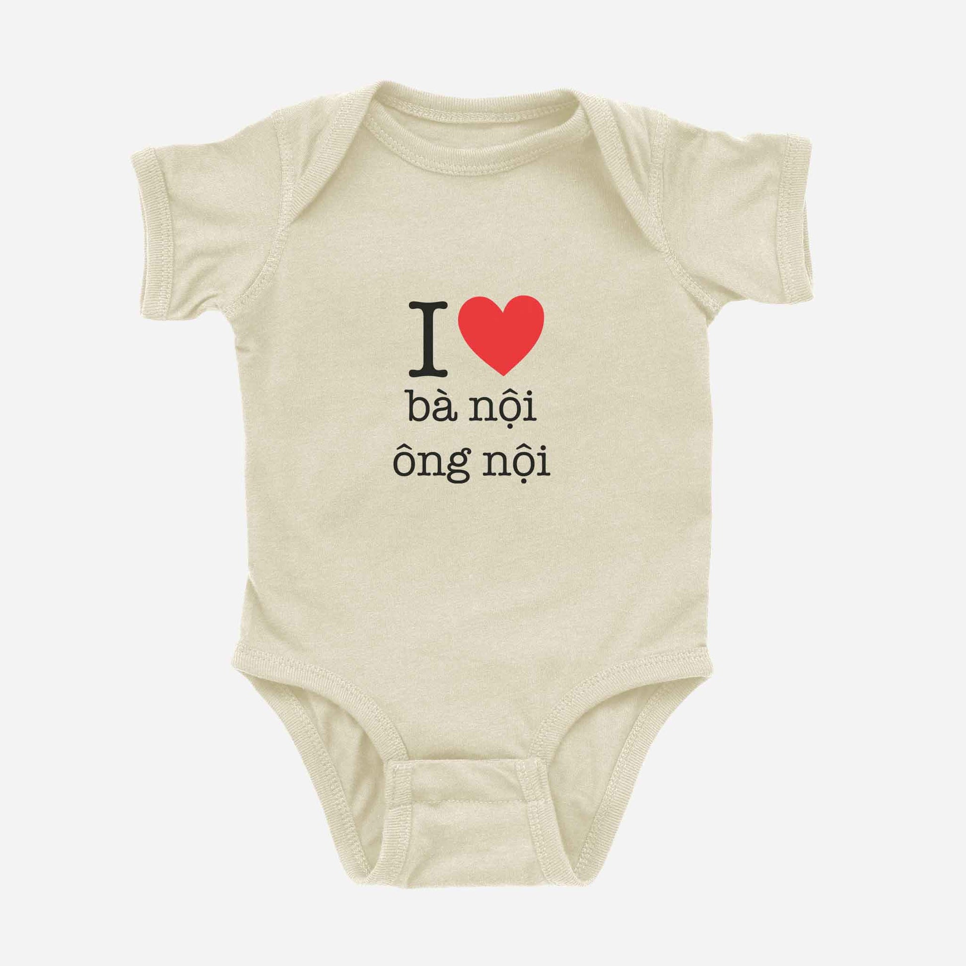 I ♥ bà nội ông nội Grandma & Grandpa Vietnamese Paternal
