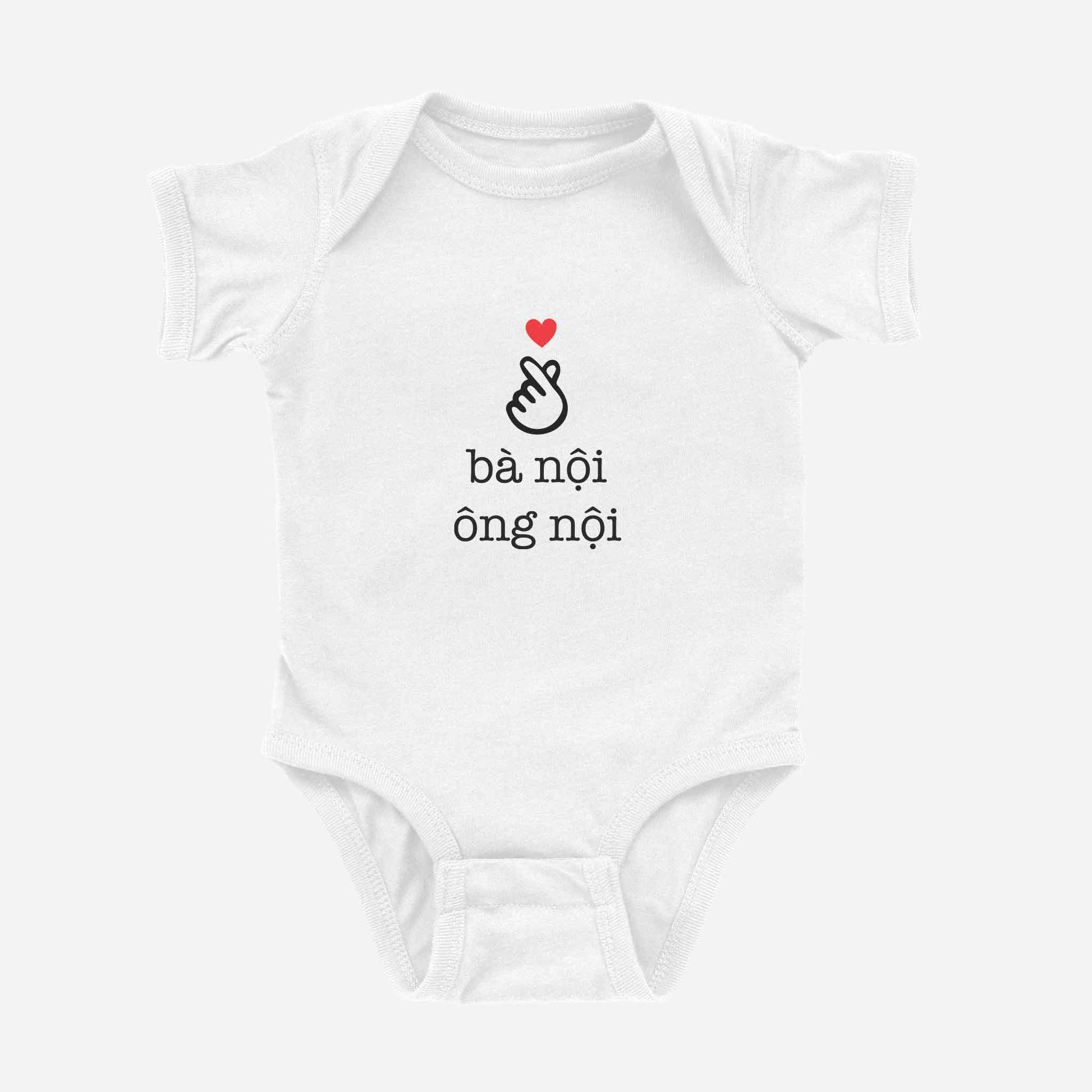 I love bà nội ông nội Grandma & Grandpa Vietnamese Paternal