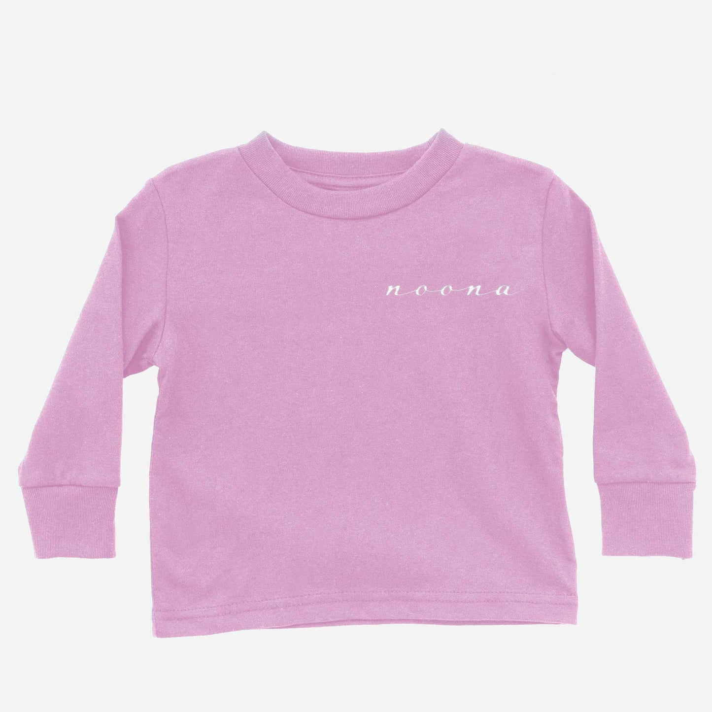 noona youth long sleeve shirt Asian Baby Clothing Pink
