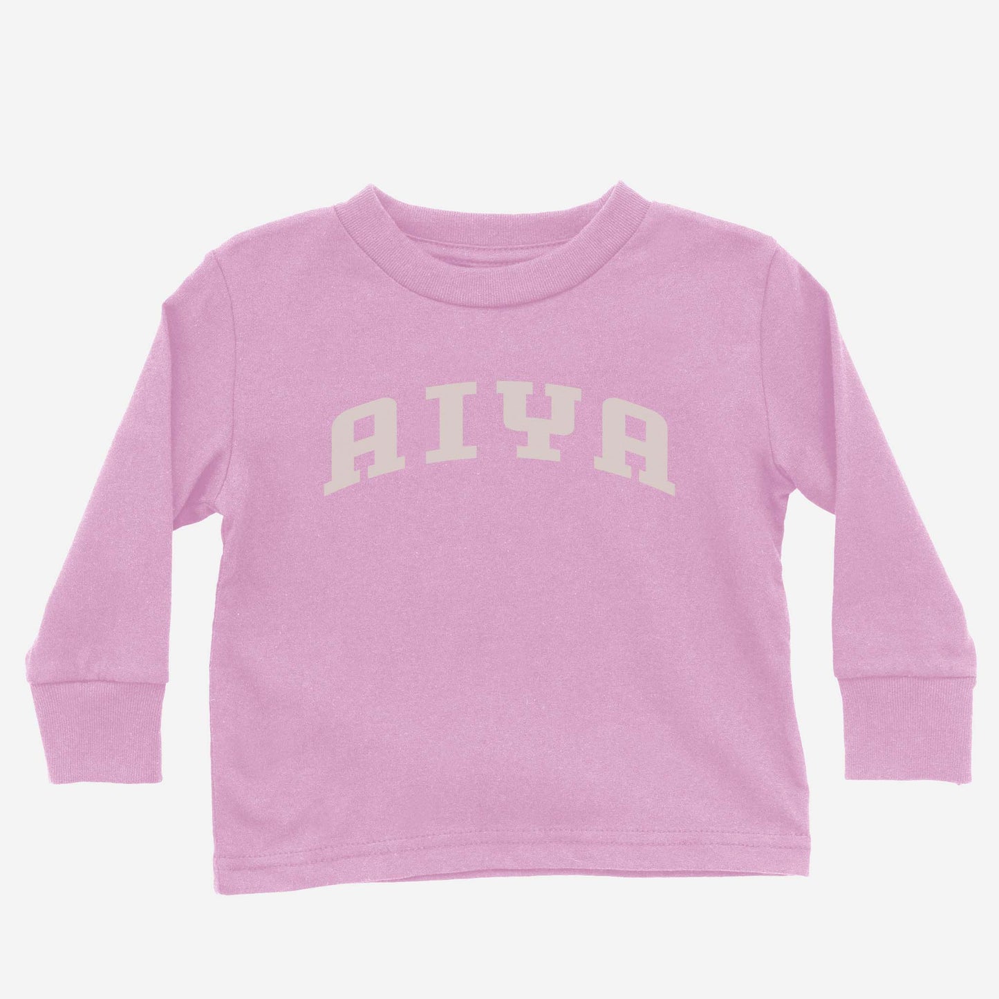 Aiya Toddler Long Sleeve Shirt pink - Asian Baby Clothing