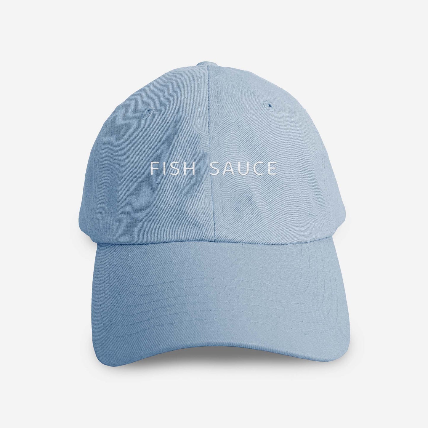 Baby Blue Fish Sauce embroidered Youth hat