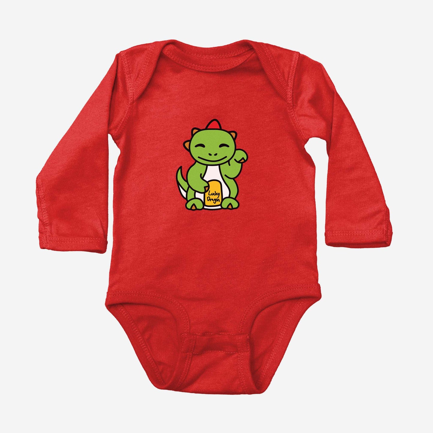 Lucky Zodiac Long Sleeve Onesie (Dragon, Snake, Horse)