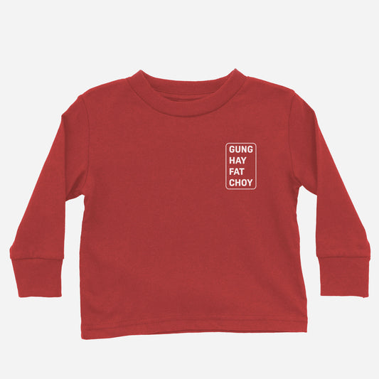 Lunar New Year Greeting Long Sleeves (Toddler)