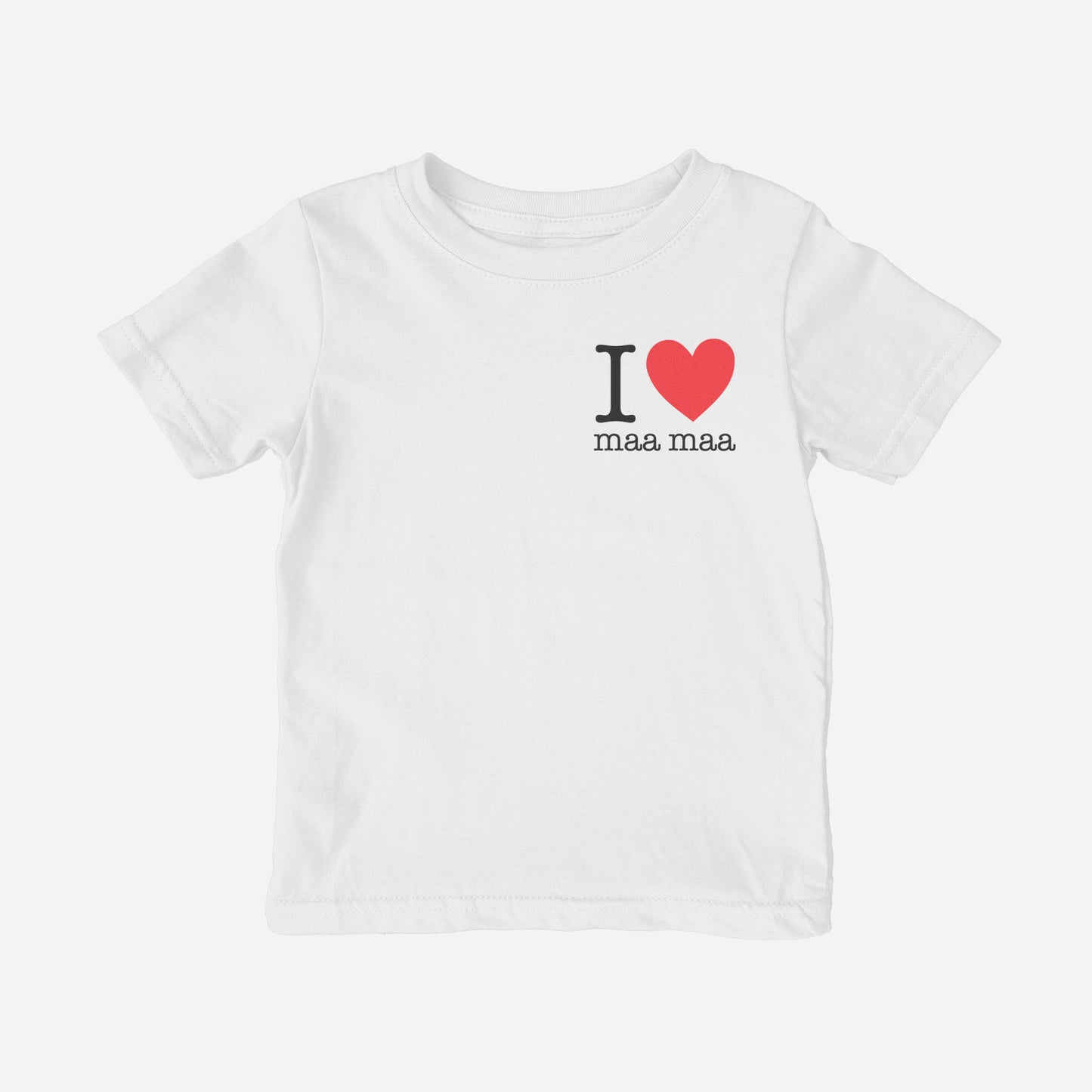 I Love Grandma / Maa Maa Cantonese Toddler Shirt (Paternal)