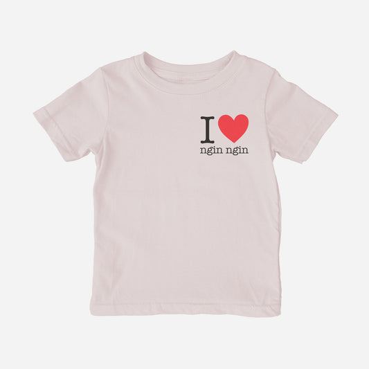 I Love Grandma / Ngin Ngin Taishanese Toddler Shirt (Paternal)