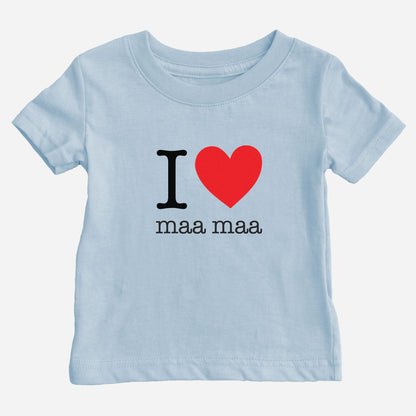 I Heart Grandma Cantonese Baby T-Shirt (Paternal)