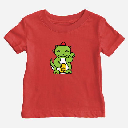 Red Lucky Dragon Baby T-Shirt