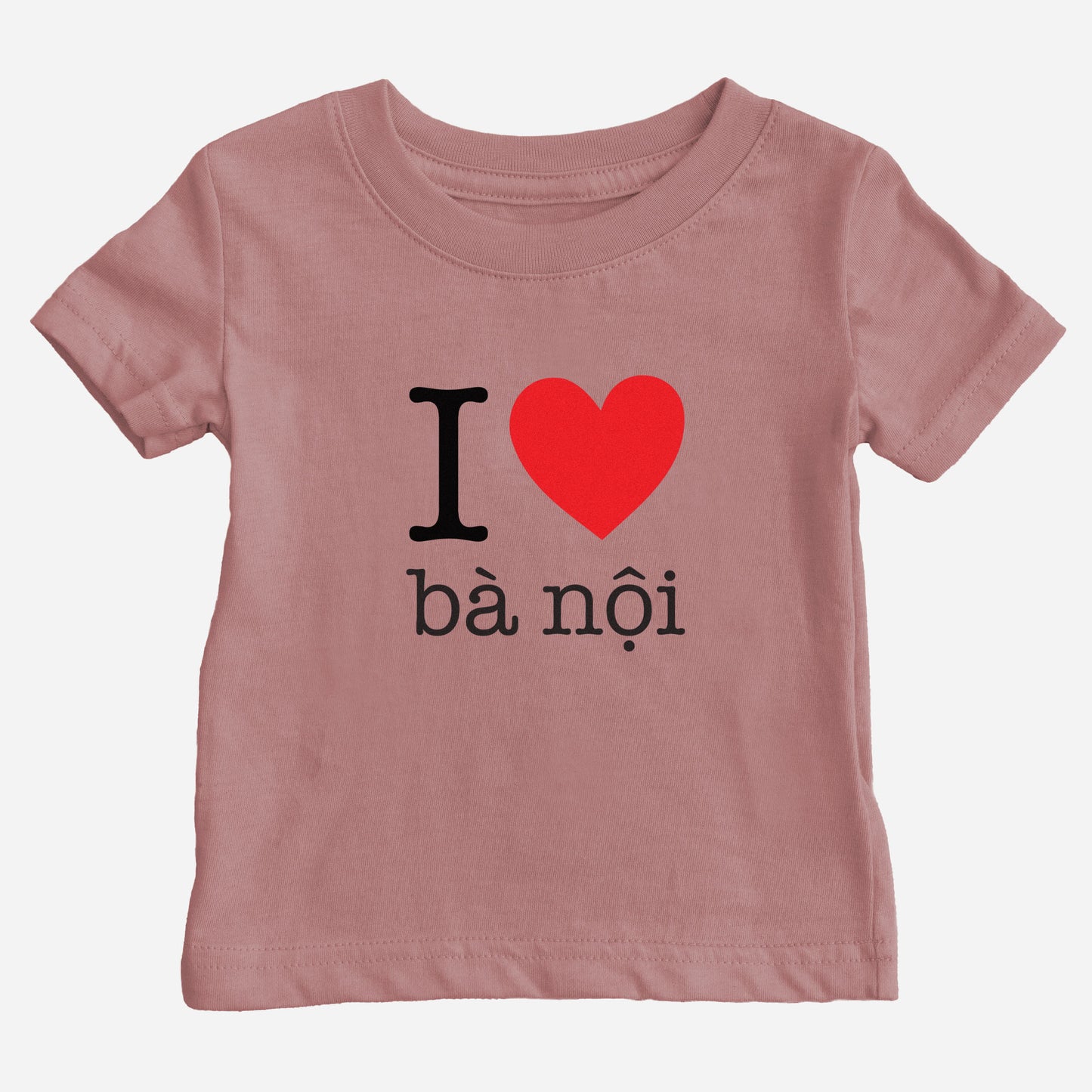 I Heart Grandma Vietnamese Baby T-Shirt (Paternal)