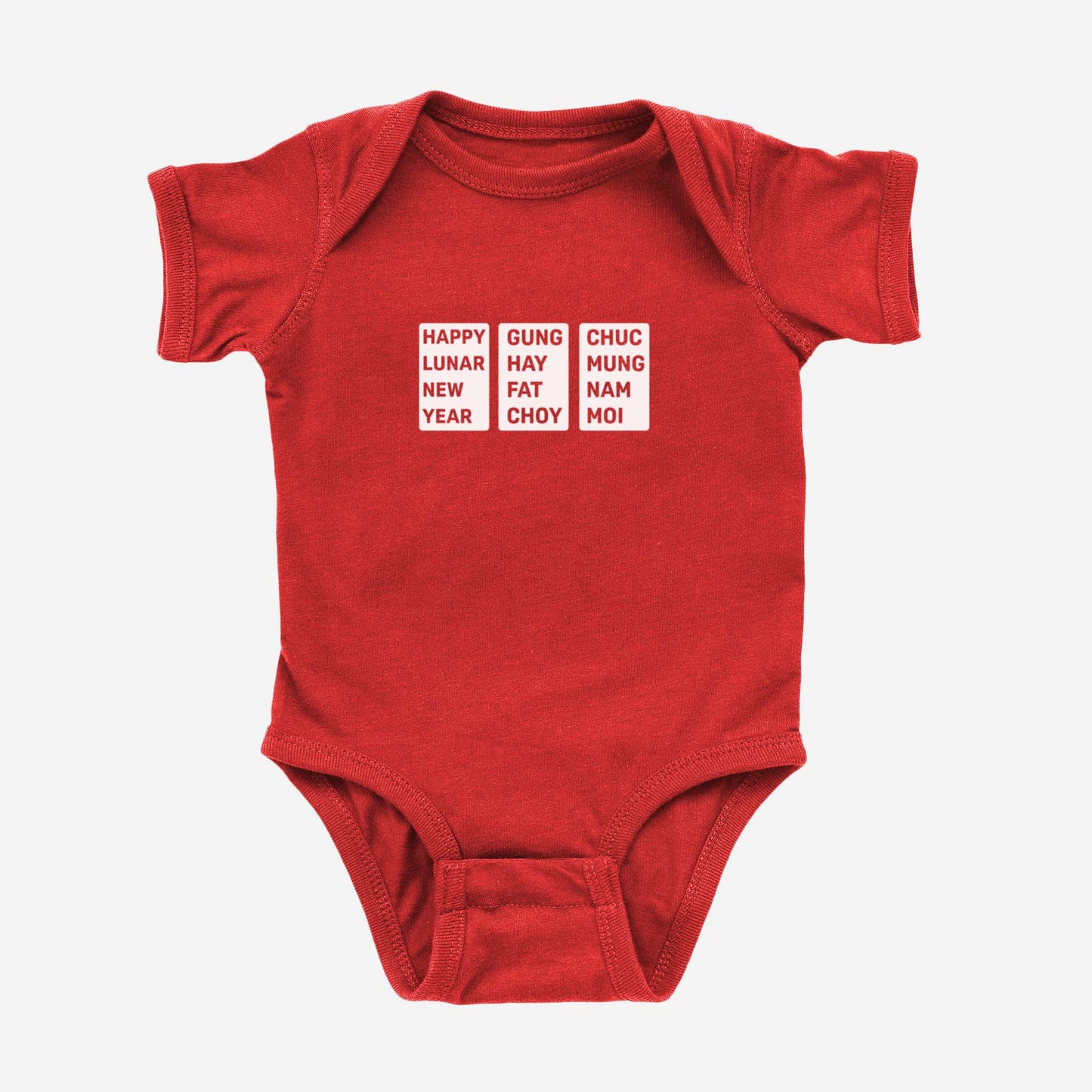 Lunar New Year Vietnamese Cantonese Mix Onesie