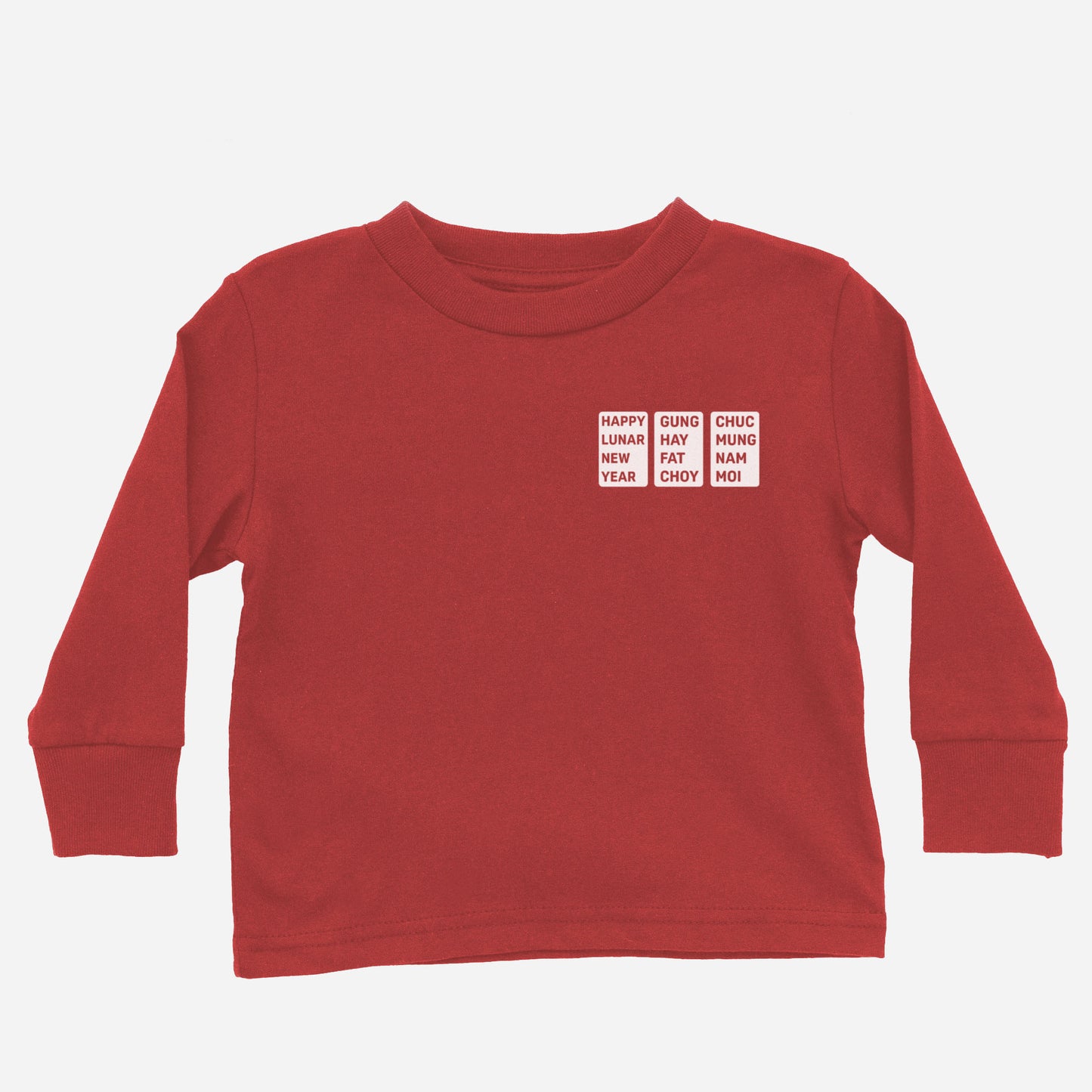 Lunar New Year Greeting Long Sleeves (Toddler)