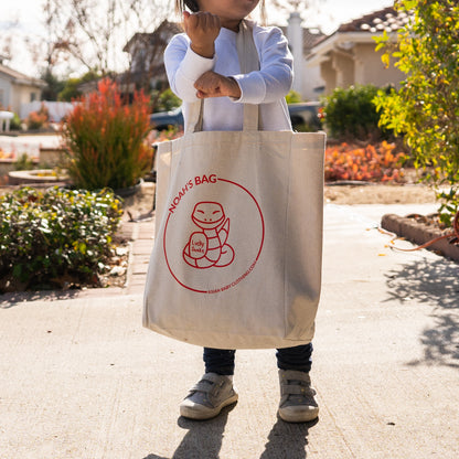 Lucky Snake Tote Bag [CUSTOMIZABLE]