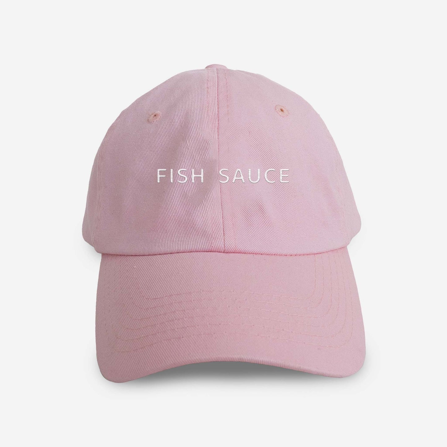 Pink Fish Sauce embroidered Youth hat