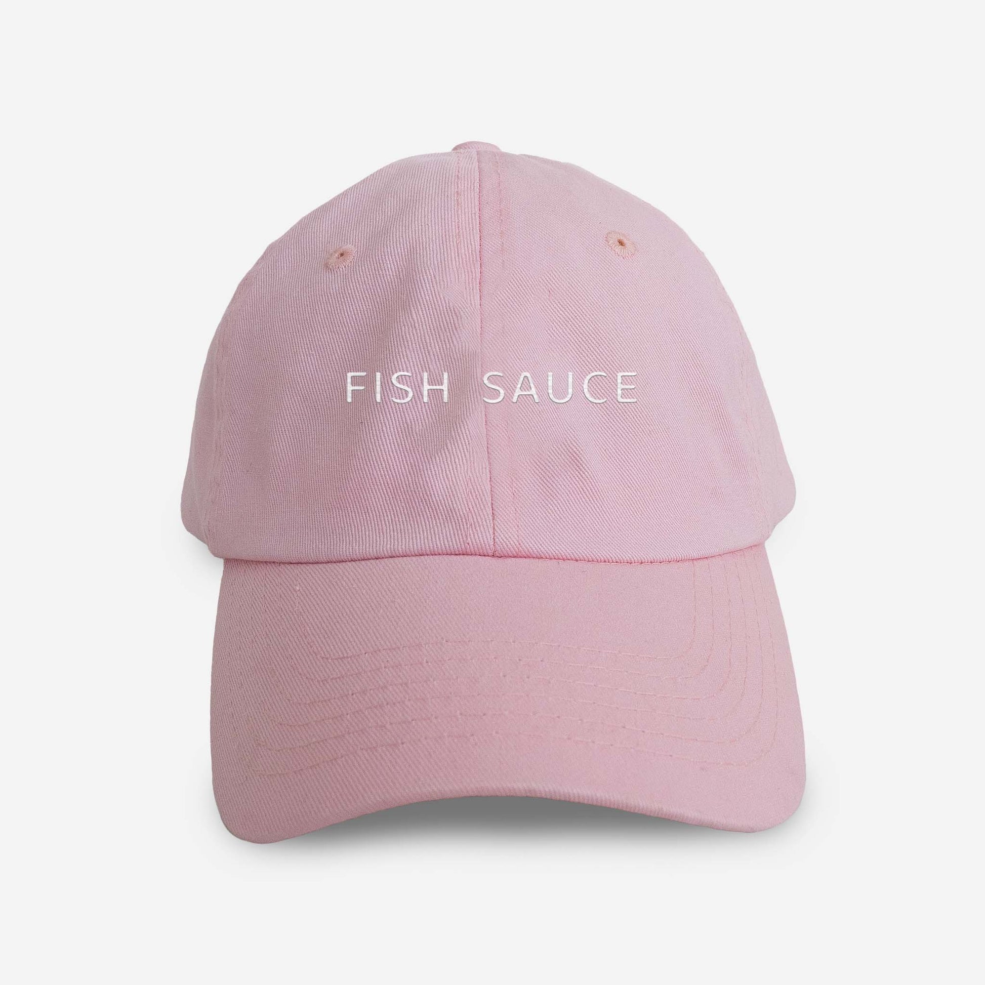 Pink Fish Sauce embroidered Youth hat