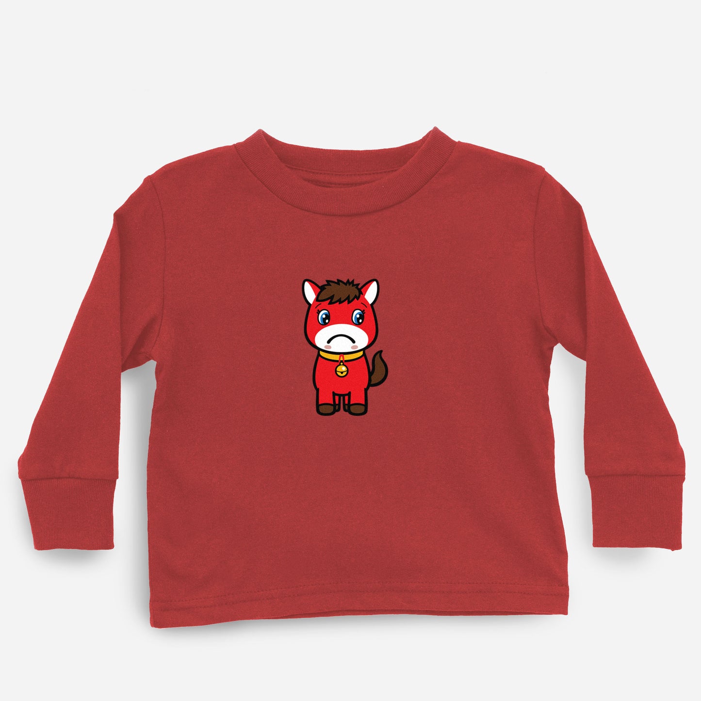 Sad Horse Toddler Long Sleeve