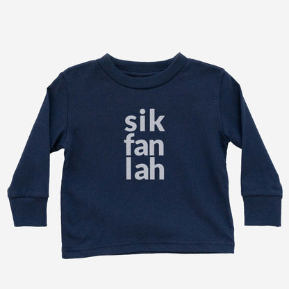 sik fan lah Long Sleeve Shirt (Toddler)