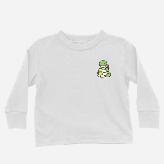 Lucky Snake Long Sleeve Shirt (Toddler) Asian Baby Clothing  Happy Lunar New year