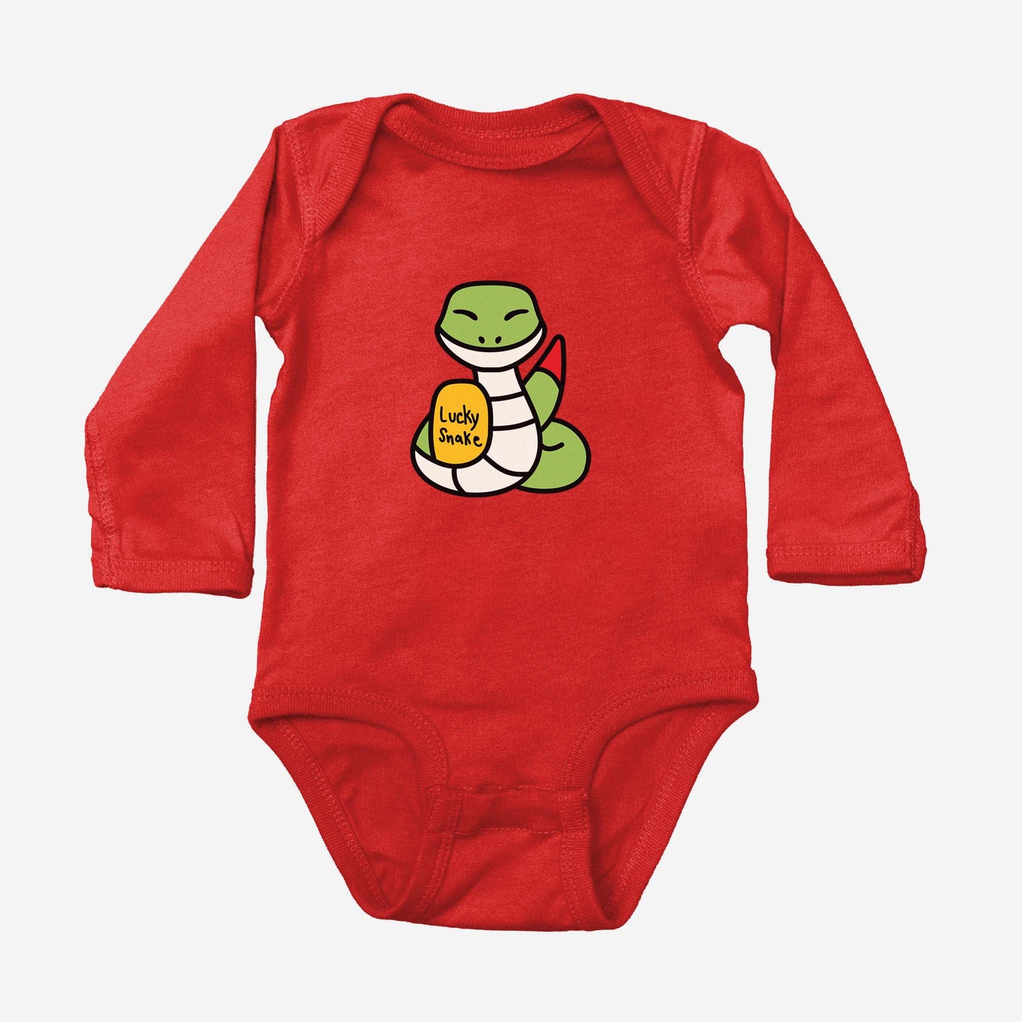 Lucky Zodiac Long Sleeve Onesie (Dragon, Snake, Horse)