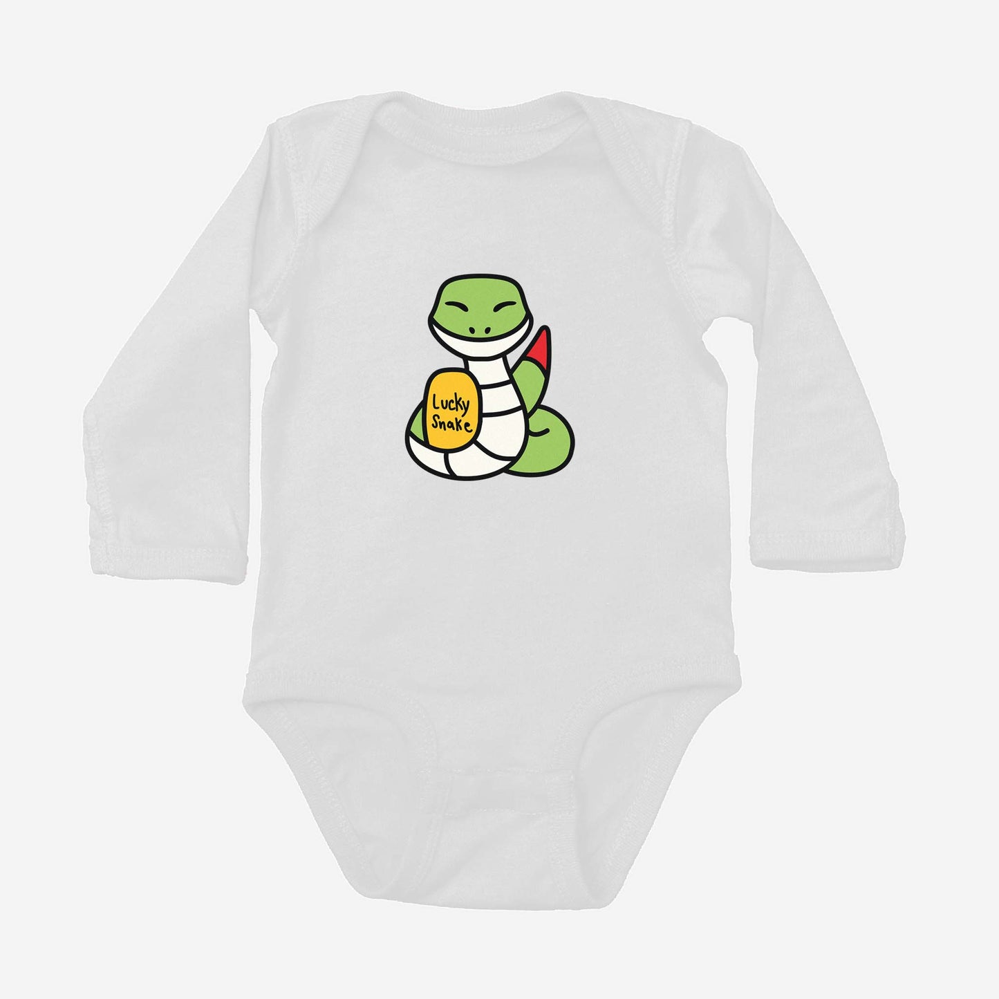 Lucky Zodiac Long Sleeve Onesie (Dragon, Snake, Horse)