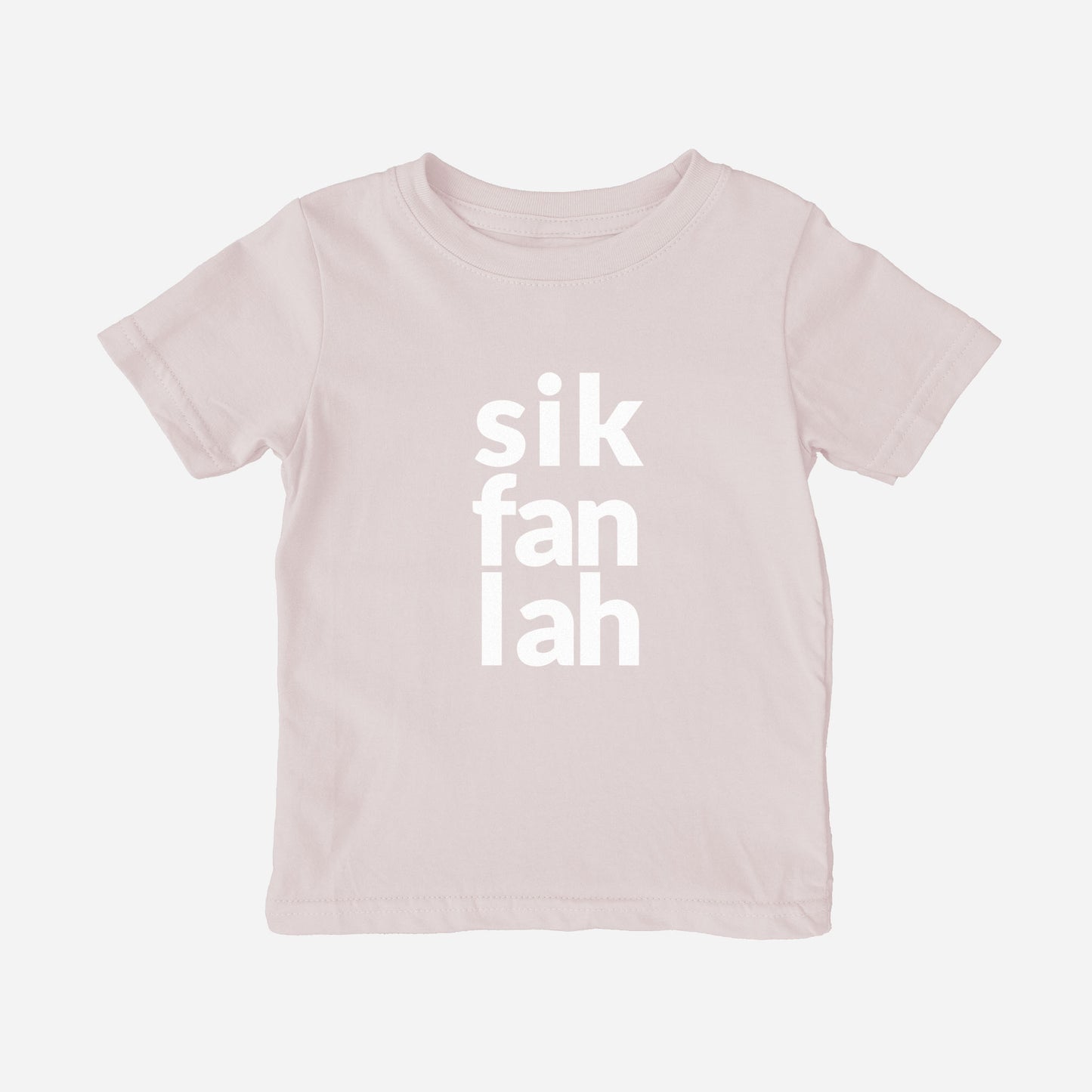 sik fan lah toddler graphic shirt blush